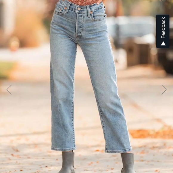 Levi's | Jeans | Levis Ribcage Straight Ankle Jeans | Poshmark